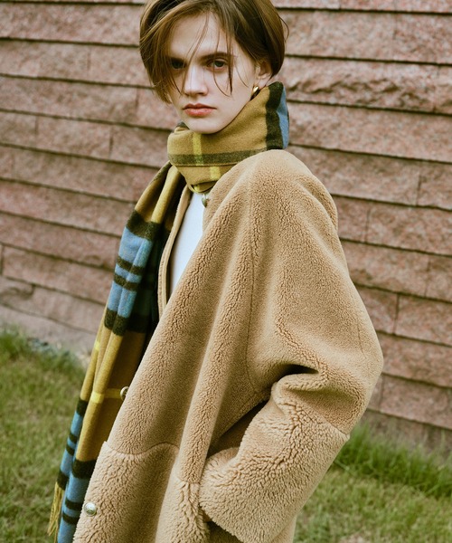 allureville（アルアバイル） ノーカラーコート コート ツー