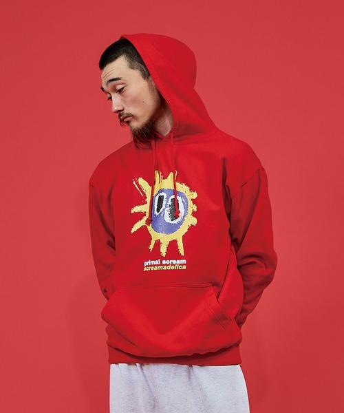 MUSIC TEE パーカー PULL OVER HOODIE PRIMAL SCREAM “SCREAMADELICA