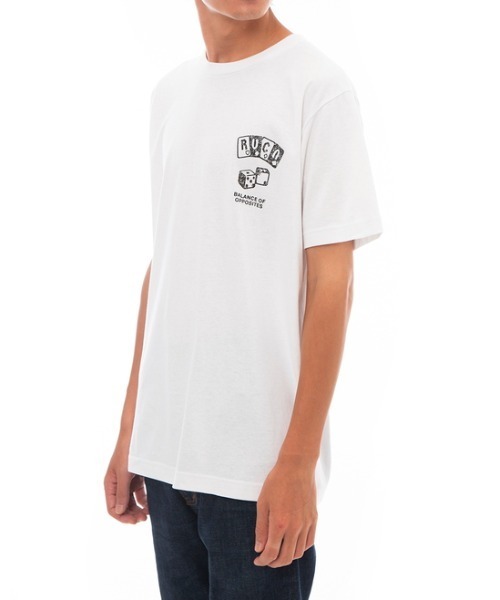 「RVCA」 半袖Tシャツ X-LARGE ブラック メンズ_画像5