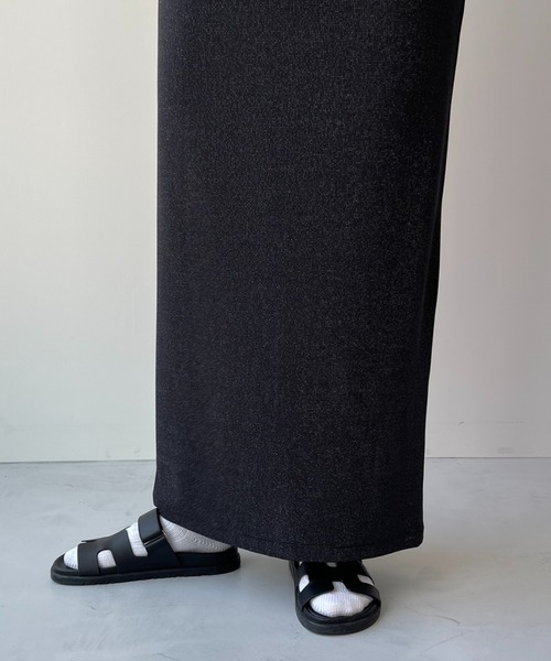 「wee9s」 半袖ワンピース FREE ブラック レディース_画像4