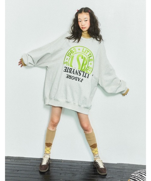 トレーナー スウェット logo sweat top レディース メンズ_15