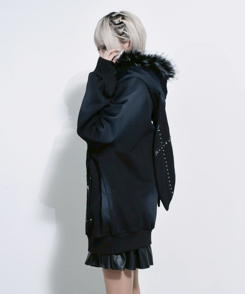 REFLEM（レフレム） パーカー 「REFLEM/レフレム」ファー付きうさ耳ZIP