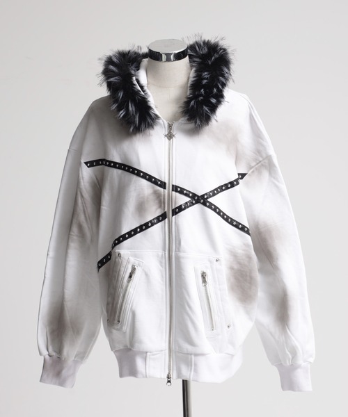 REFLEM（レフレム） パーカー 「REFLEM/レフレム」ファー付きうさ耳ZIP