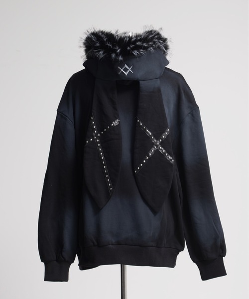 REFLEM（レフレム） パーカー 「REFLEM/レフレム」ファー付きうさ耳ZIP