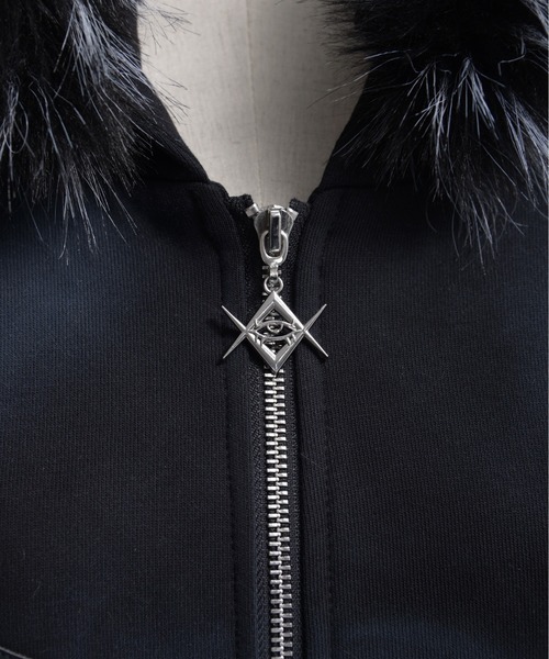 REFLEM（レフレム） パーカー 「REFLEM/レフレム」ファー付きうさ耳ZIP