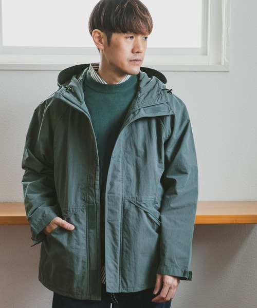 「URBAN RESEARCH DOORS」 マウンテンパーカー MEDIUM ブルー メンズ_画像6