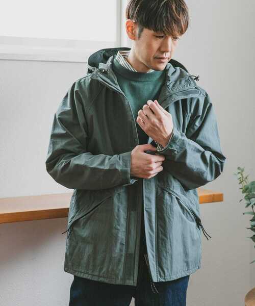 「URBAN RESEARCH DOORS」 マウンテンパーカー MEDIUM ブルー メンズ_画像7