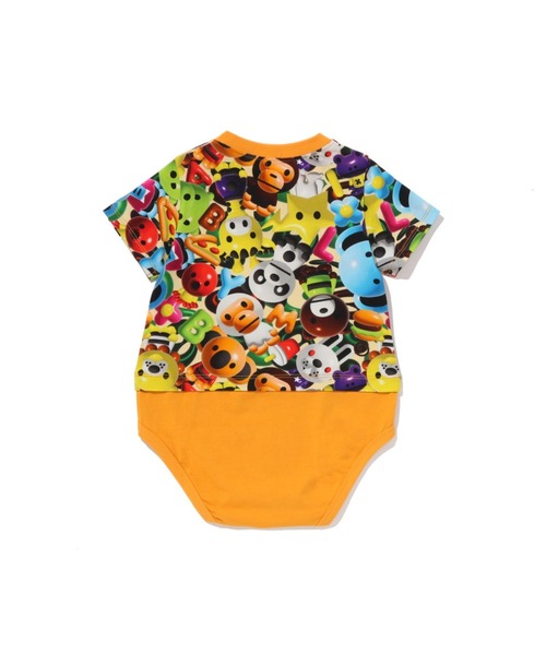 A BATHING APE（アベイシングエイプ） ベビー服 ロンパース 3D MILO
