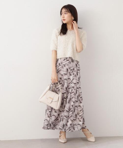 「PROPORTION BODY DRESSING」 フレアスカート SMALL ブルー レディース_画像7