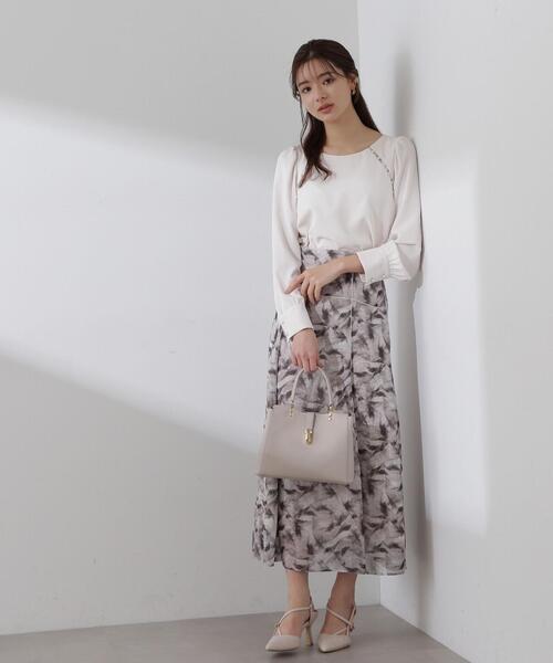 「PROPORTION BODY DRESSING」 フレアスカート SMALL ブルー レディース_画像8