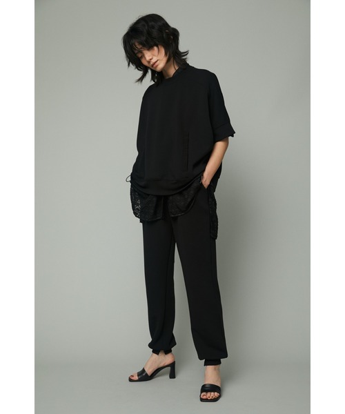 HeRIN.CYE セットアップ　半袖 シャツ 黒FREE HeRIN.CYE セットアップ 半袖 シャツ 黒FREE HeRIN.CYE セットアップ