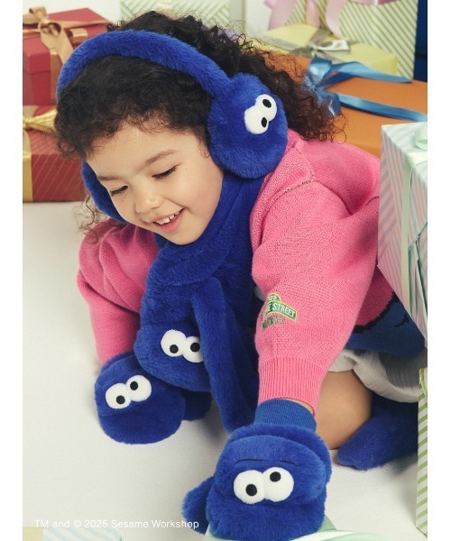 SESAME STREET（セサミストリート） 手袋 「OUR KIND OF HOLIDAY