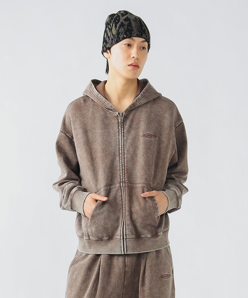 BEAMS HEART（ビームス ハート） パーカー フェード エンブレム ジップ