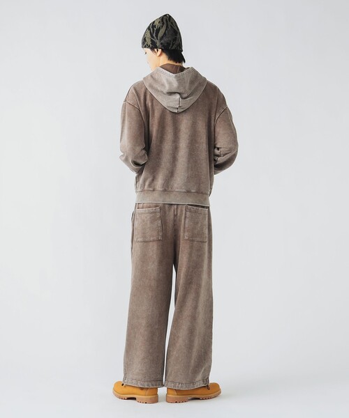 BEAMS HEART（ビームス ハート） パーカー フェード エンブレム ジップ