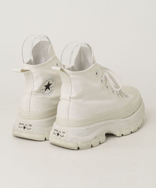 「CONVERSE」 ハイカットスニーカー 23.5cm ホワイト レディース_画像2