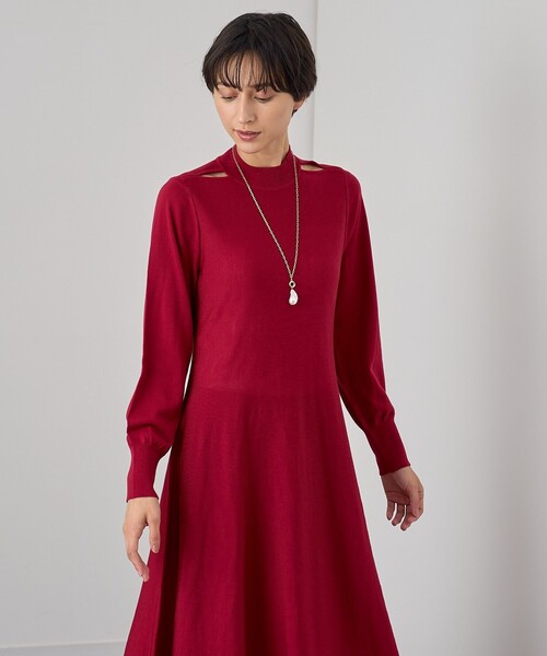 ANAYI☆ニットワンピース ANAYI（アナイ） ニットワンピース 36 ピンク レディース : ZOZOTOWN