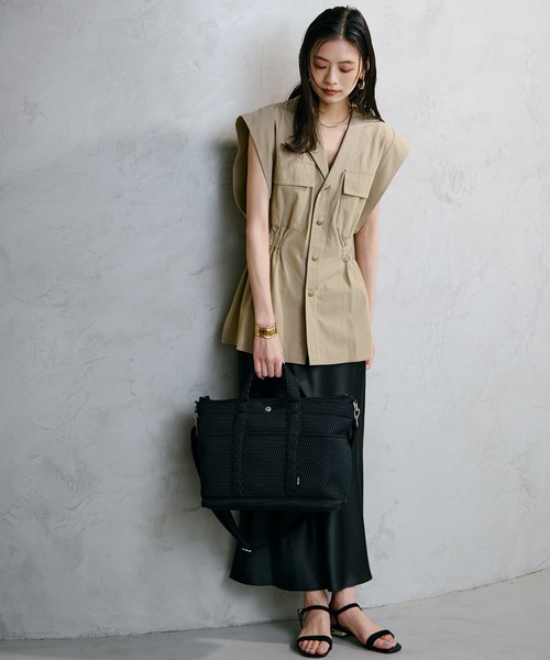 「Breath TOPKAPI」 2WAYバッグ FREE ブラック レディース_画像4