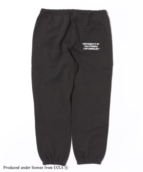 UCLA スウェットパンツ ジャージ 刺繍ロゴ450ゲージ裏毛裏起毛ロング