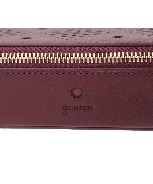 美品　genten　ゲンテン　メガネケース　ブラウン genten（ゲンテン） アーガイルカットワーク メガネケース : ZOZOTOWN