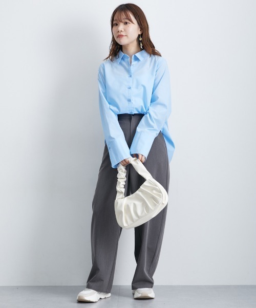 「nissen」 パンツ 3L グレー レディース_画像6