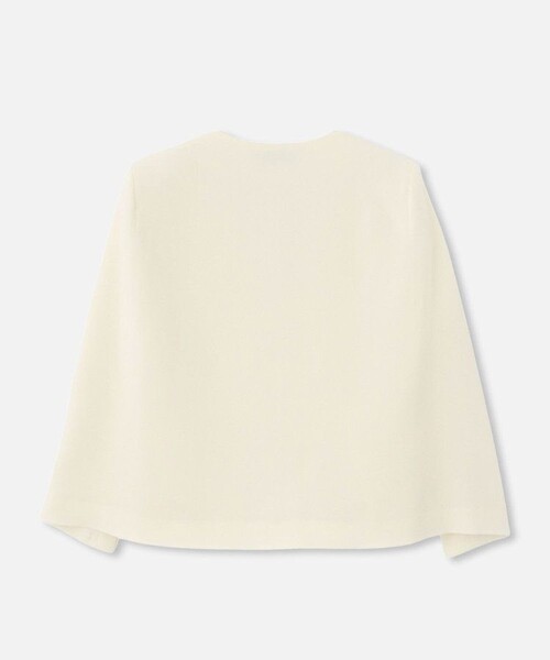 「LOULOU WILLOUGHBY」 ノーカラージャケット 2 ダークブラック レディース_画像2