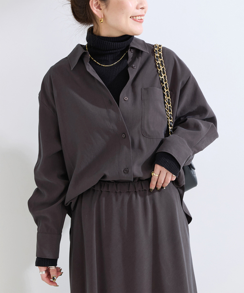 B.C STOCK（ベーセーストック） ブラウス シャツ 手洗い可