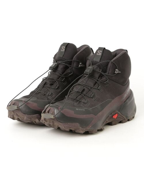 サロモン　スニーカー　23.5 SALOMON（サロモン） ハイカットスニーカー 23.5cm ブラック