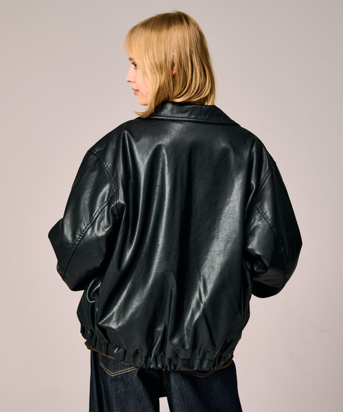 WETTEMPT REVERSIBLE CHECK BLOUSON 合皮 WETTEMPT ブルゾン アウター REVERSIBLE CHECK SYNTHETIC BLOUSON