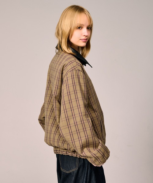 WETTEMPT ブルゾン アウター REVERSIBLE CHECK SYNTHETIC BLOUSON