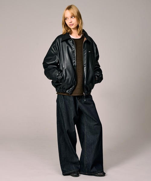 WETTEMPT ブルゾン アウター REVERSIBLE CHECK SYNTHETIC BLOUSON