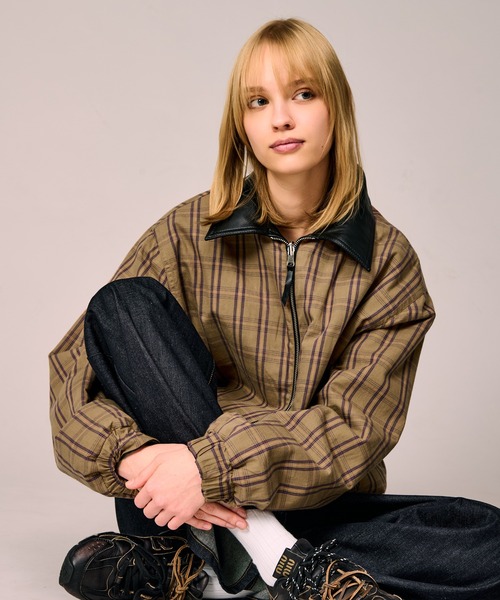 WETTEMPT ブルゾン アウター REVERSIBLE CHECK SYNTHETIC BLOUSON