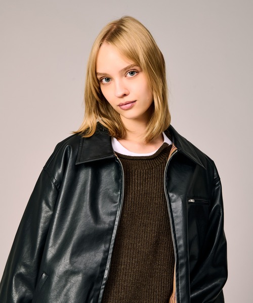 WETTEMPT ブルゾン アウター REVERSIBLE CHECK SYNTHETIC BLOUSON