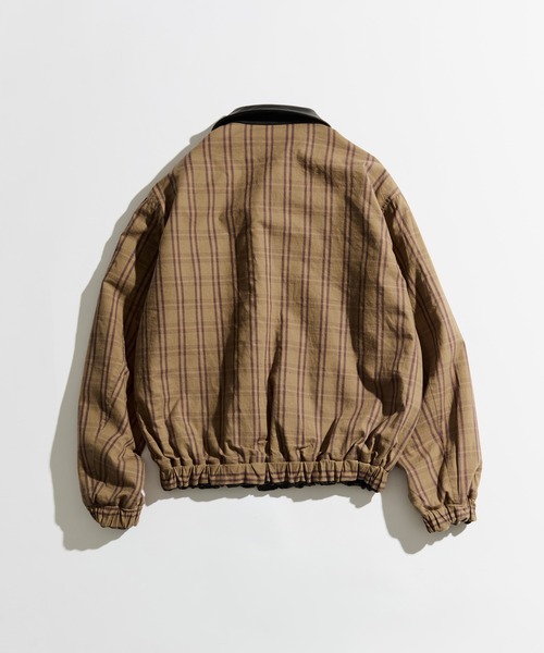 WETTEMPT ブルゾン アウター REVERSIBLE CHECK SYNTHETIC BLOUSON