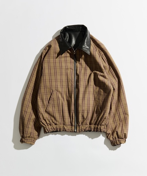 WETTEMPT ブルゾン アウター REVERSIBLE CHECK SYNTHETIC BLOUSON