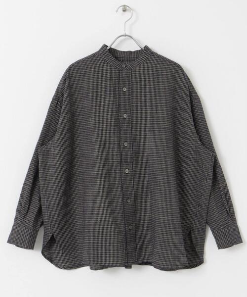 「FORK&SPOON」 長袖ブラウス 1 ナチュラル レディース_画像8