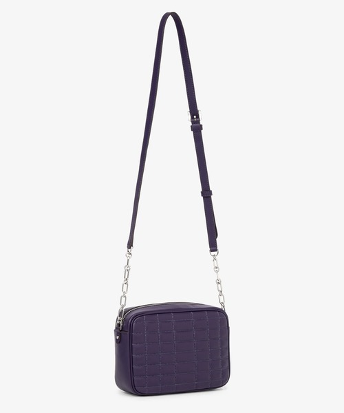 Michael Kors Jet Set Large Signature Logo Crossbody Bag - Purple 