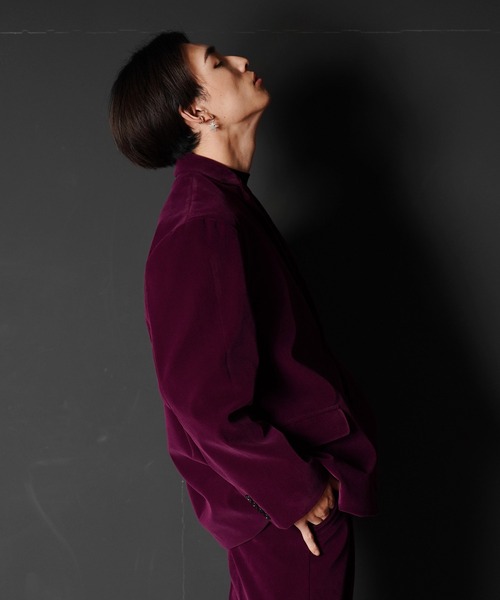 「G.O.C」 テーラードジャケット MEDIUM ブラック メンズ_画像7