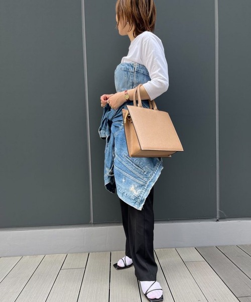 「Scrap Book」 ハンドバッグ FREE ブラウン レディース_画像6