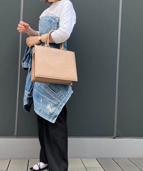 「Scrap Book」 ハンドバッグ FREE ブラウン レディース_画像7