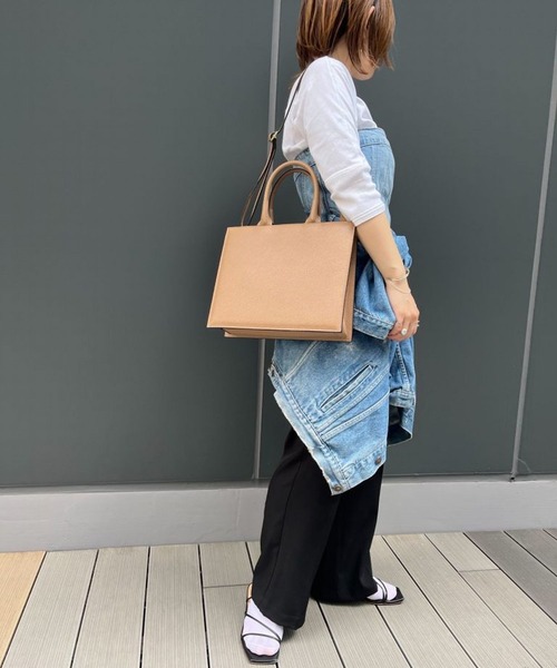 「Scrap Book」 ハンドバッグ FREE ブラウン レディース_画像8