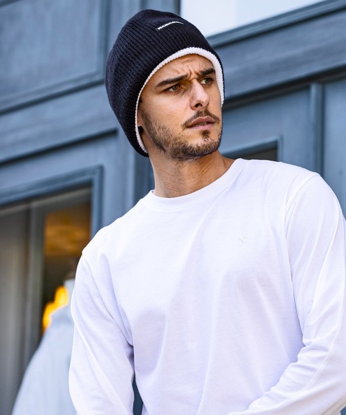 「1PIU1UGUALE3 RELAX 」 ニットキャップ ONE SIZE グレー メンズ_画像3