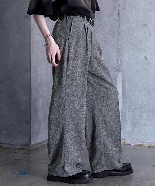 「SERACE」 スラックス M グレー メンズ_画像6