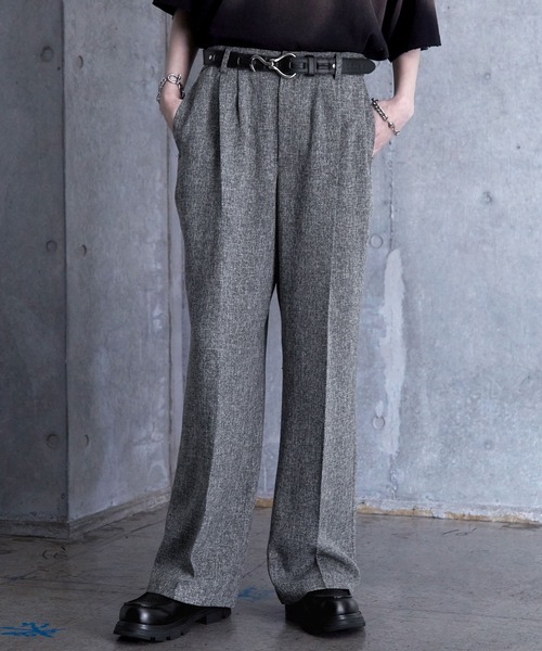 「SERACE」 スラックス M グレー メンズ_画像9