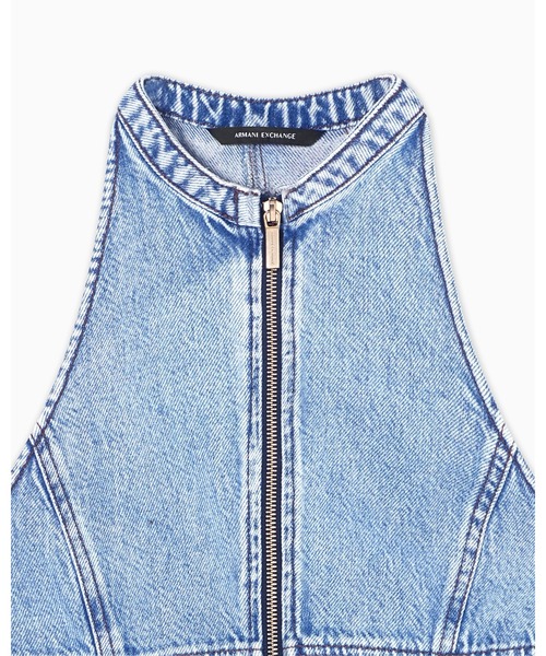 A|X アルマーニ エクスチェンジ　切り替えワンピース　新品 ARMANI EXCHANGE ワンピース 「A|X アルマーニ エクスチェンジ」ライト