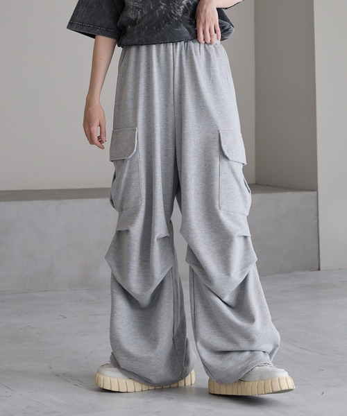 「CIASENSE」 スウェットパンツ M ブラック メンズ_画像5