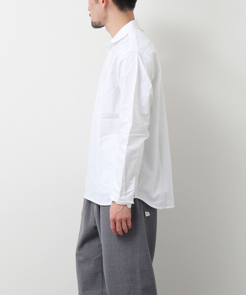 「GEVACO」 長袖シャツ L ブルー系その他3 メンズ_画像5