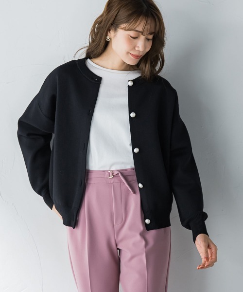 「ketty」 ニットカーディガン M イエロー レディース_画像3