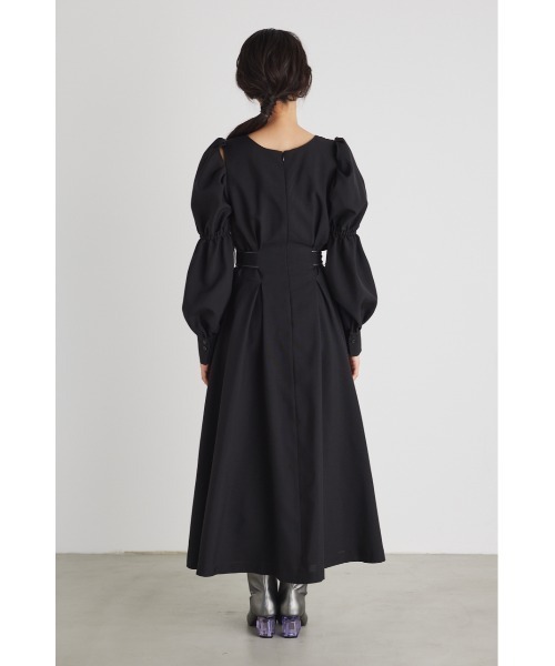 「rienda」 長袖ワンピース SMALL オレンジ レディース_画像9