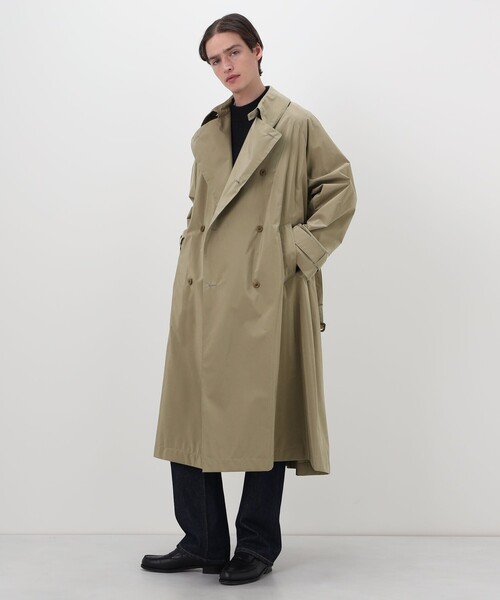 Haversack （有）クラウドナイン　コットンシルク　トレンチコート　L HAVERSACK（ハバーサック） トレンチコート コート HAVERSACK ATTIRE