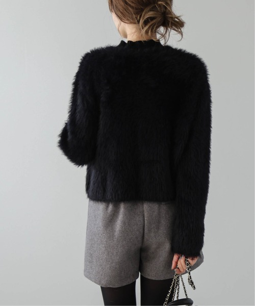 「SUGAR BISKET」 「La-gemme」ニットカーディガン フリー アイボリー レディース_画像8